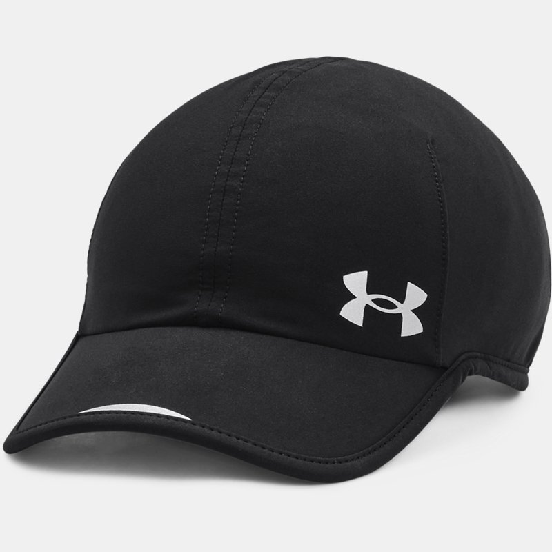 Women's Under Armour Iso-Chill Launch Run Hat Black / Black / Reflective One Size